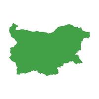 Bulgaria Map Boundary vector