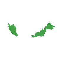Malaysia Map Boundary vector