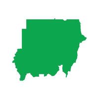 Sudan Map Boundary vector
