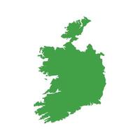 Ireland Map Boundary vector