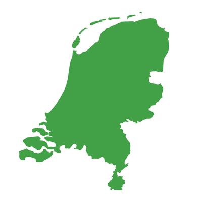 Netherlands Map Boundary