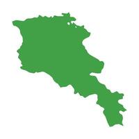 Armenia Map Boundary vector