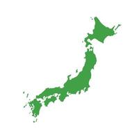 Japan Map Boundary vector