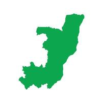 Republic of the Congo Map Boundary vector