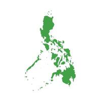 Philippines Map Boundary vector