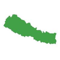 Nepal Map Boundary vector