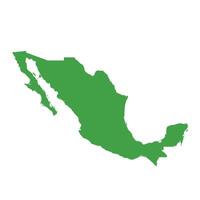 Mexico Map Boundary vector