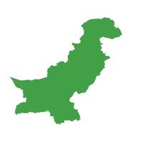 Pakistan Map Boundary vector