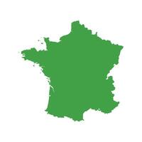 France Map Boundary vector