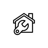 home repair icon symbol design good for web or mobile app vector