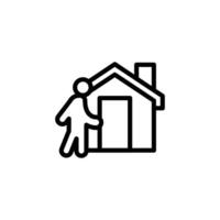 landlord icon symbol design good for web or mobile app vector