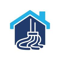 home cleaning colored icon symbol design good for web or mobile app vector