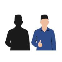 Two figures representing contrast and unity vector