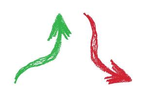 Hand drawn arrow sign Sketch Business clipart. Single element for design vector