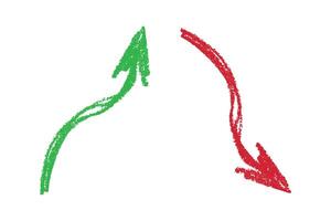 Hand drawn arrow sign Price Business clipart. Single element for design vector