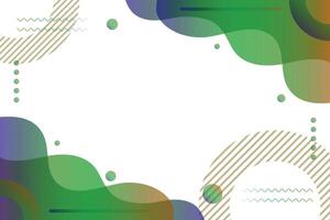Color gradient background geometry vector