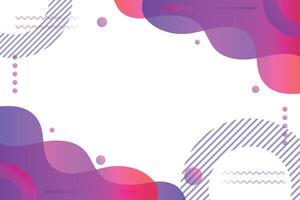Geometry abstract gradient background vector