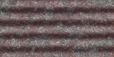 Reddish Brown Corrugated Metal Texture with Gray Spots Seamless Pattern photo