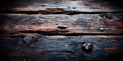 Dark Brown Weathered Wood Texture Old Rustic Wooden Background Boards photo