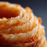 A Layered Delight from Nature an Onion Ring photo