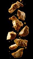 A Graceful Cascade Of Chicken And Korma Sauce photo