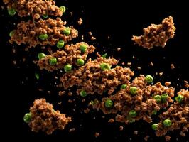 Falling Keema Matar With Minced Meat And Peas photo