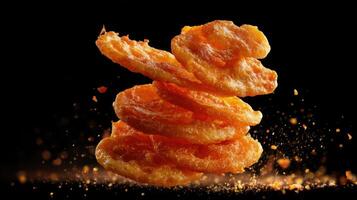 The Famous Pair Of Fafda And Jalebi Tumbling photo