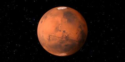 Detailed Mars Planet Surface Red Planet Space Exploration Astronomy photo