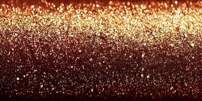 Copper Glitter Texture Background Shiny Sparkling Shimmer Brown Gold Festive Holiday Design photo