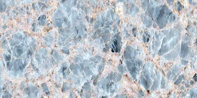 Blue and Beige Marble Texture Seamless Pattern Background Image photo