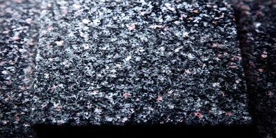 Closeup Dark Granite Stone Texture Background Detailed Rough Surface Gray Pink Specks photo