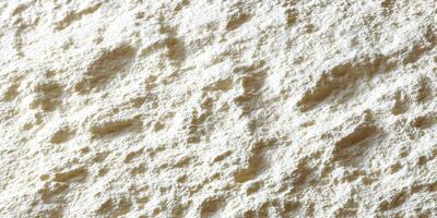 Closeup Texture of Unbleached White Flour Baking Ingredient photo