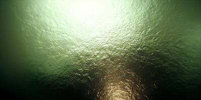 Green Textured Background Illuminated Surface Rough Texture Gradient Design photo