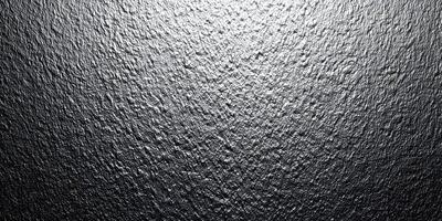 Dark Gray Textured Background Silver Metal Surface Rough Wall Pattern photo
