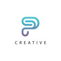 Initial PP Letter logo icon design template elements. vector
