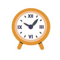 Table clock with roman numerals icon clipart avatar logotype isolated illustration vector