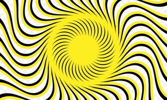 abstract spiral wavy lines optical illusion vector