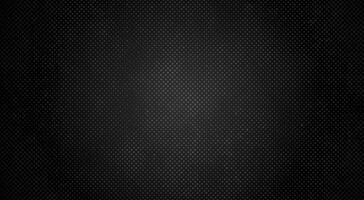 Halftone texture with a black grunge effect. Abstract dotted pattern with faded, distressed elements. Dark vintage, retro, and overlay design. vector