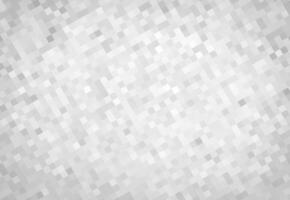 Abstract gray square mosaic background with subtle geometric pattern. Pixel vignette backdrop. vector