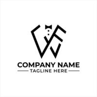 Sleek and Stylish Logo Design Showcasing a Creative Tuxedo Silhouette A Modern and Sophisticated Brand Identity for High End Businesses and Formal Occasions vector
