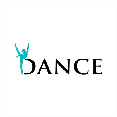 Elegant Dance Studio Logo Design with Ballerina Silhouette and Bold Lettering Promotes Grace and Movement in Artistic Expression and Fitness Programs Showcasing a Modern Aesthetic