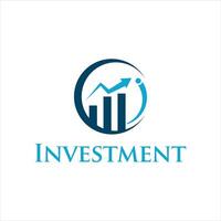Investment and Financial Growth Concept with Charts and Arrows vector
