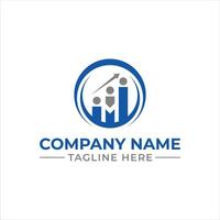 Dynamic Business Growth and Financial Success A Modern Logo Design Evoking Progress Stability and Market Leadership with an Upward Trending Chart and Arrow vector
