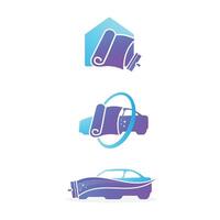Car Wrap Logo vector