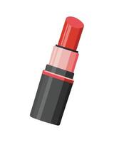 Lipstick Drawing with Clean White Background vector