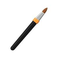 Elegant Eyeliner Pen Illustration on White vector