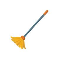 Monoline Drawing of Mop for Cleaning Use vector