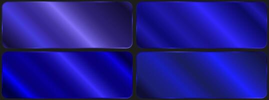 gradient,Collection of colorful gradients with glossy metal texture for design of covers, banners, posters and other creative projects. vector