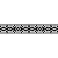 Geometric Black and White Border Element Modern, Minimalist vector