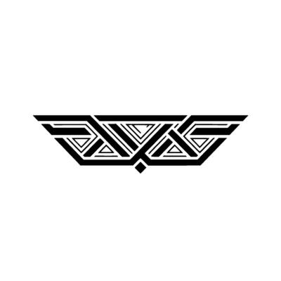 Geometric Black and White Decorative